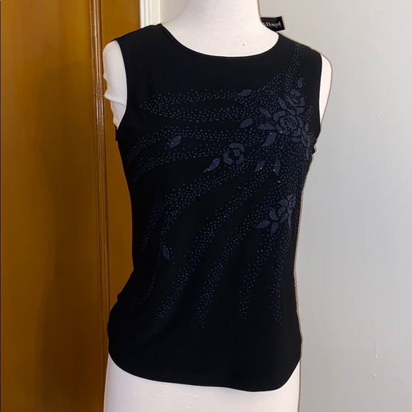 Bleeker & McDougal Black Lightweight Blouse size M - Picture 11 of 14